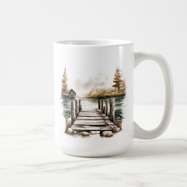 Boat Dock Tasse (Rechts)