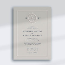 Boat Helm Imitate mit klassischem Rahmen Chic Wedd