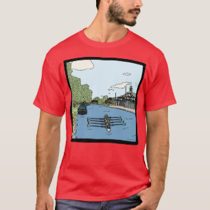 Boat House Cambridge kämpft um Kampf T-Shirt