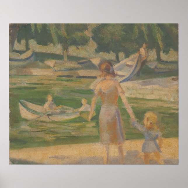 Boat Livery - Brookside Zoo by Kulhanek Poster (Vorne)