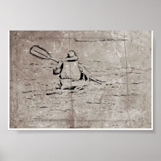 Boat Man Poster (Vorne)