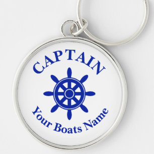 Boat name nautical ships wheel captains schlüsselanhänger