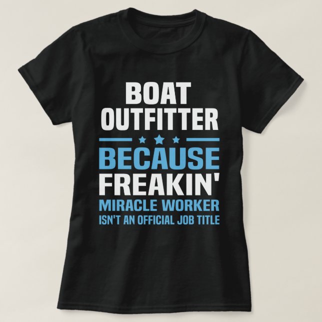 Boat Outfitter T-Shirt (Design vorne)
