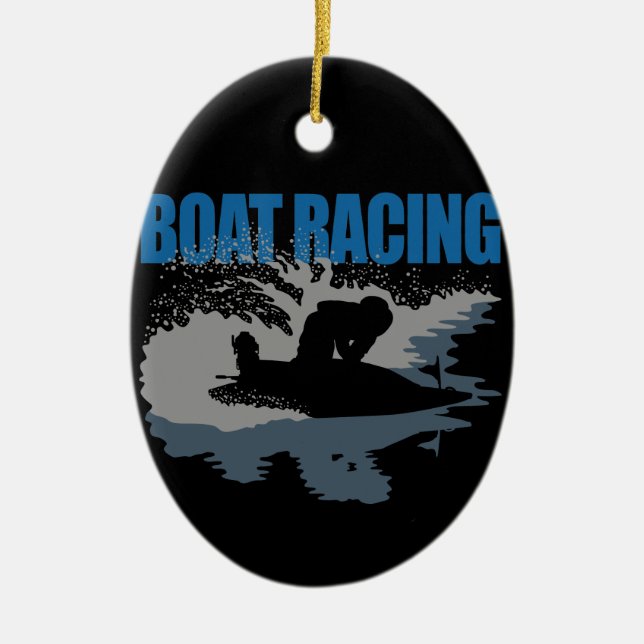 boat racing keramikornament (Vorne)