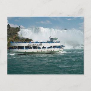 Boat Sail Lake Ontario Niagara Fluss Fallsview Spa Postkarte