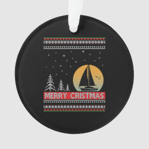 Boat Sailor Segeltörn Uggge Weihnachtssegler Gesch Ornament