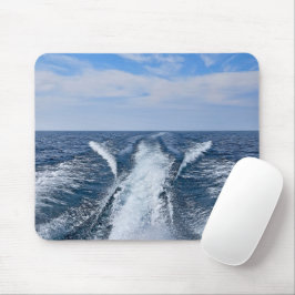 Boat Weck on Lake Michigan Mousepad