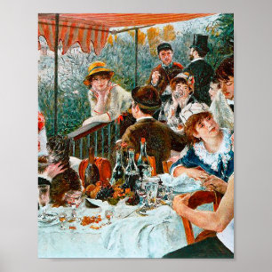 Boaters's Lunch von Pierre-Auguste Renoir Poster