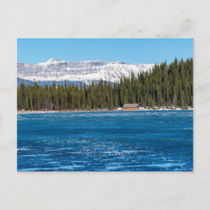 Boathouse neben Lake Louise - Banff, Kanada Postkarte
