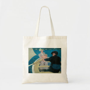 Boating Party von Mary Cassatt, Vintage Fine Art Tragetasche