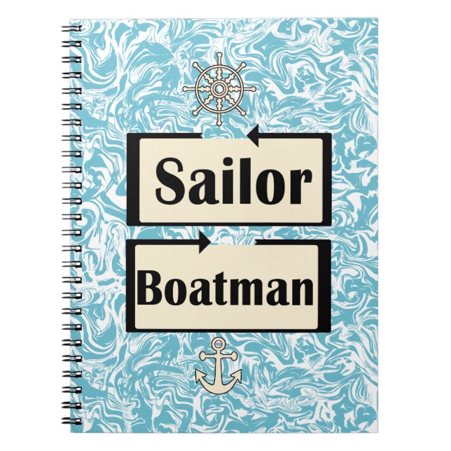 Boatman Notizblock (Vorderseite)