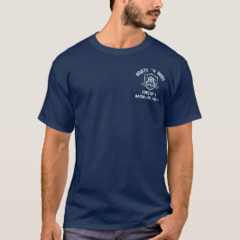 Boats N Bros Bachelor Party Favor Nautical Groom T-Shirt
