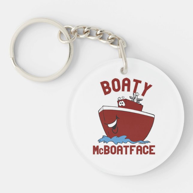 Boaty McBoatface Schlüsselanhänger (Vorderseite)