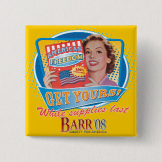 Bob Barr für Präsidenten Vintage Button