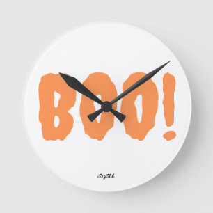 Bob, beängstigend runde wanduhr