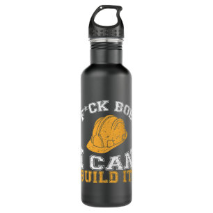 Bob Builder I Funny Construction Worker Edelstahlflasche