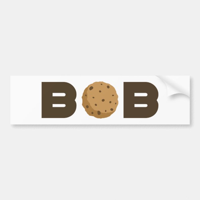 Bob Cookie Autoaufkleber (Vorne)