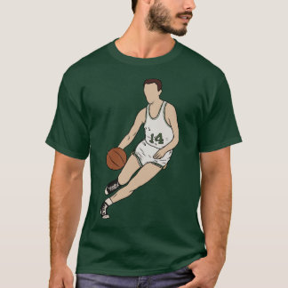 Bob Cousy Dribbling T-Shirt