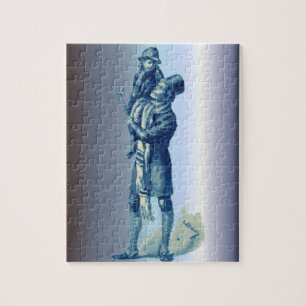 Bob Cratchit, das kleines Tim-Weihnachten Carol Puzzle