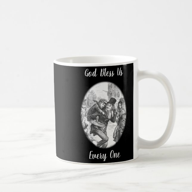 Bob Cratchit Tiny Tim A Christmas Carol  Kaffeetasse (Rechts)