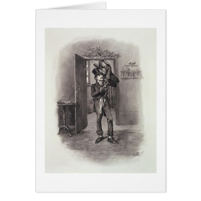 Bob Cratchit und kleiner Tim, von 'Charles (Vorne)
