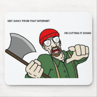 Bob das Holzfällerkrämer mousemat Mousepad