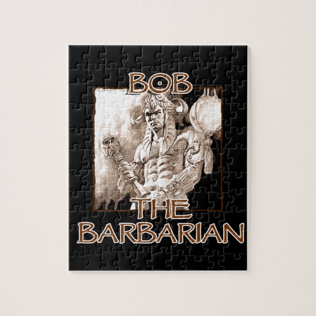 Bob, der Barbar Puzzle (Vertikal)