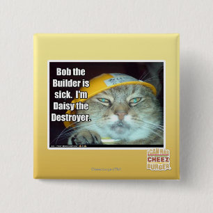 Bob der Erbauer ist krank Button