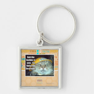 Bob der Erbauer ist krank Schlüsselanhänger