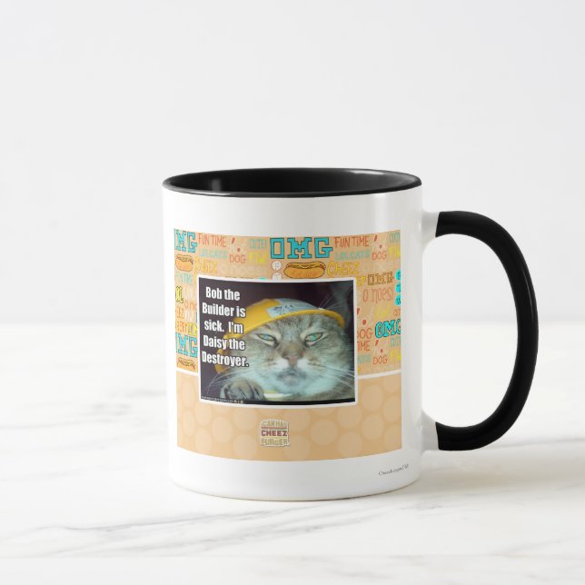 Bob der Erbauer ist krank Tasse (Rechts)