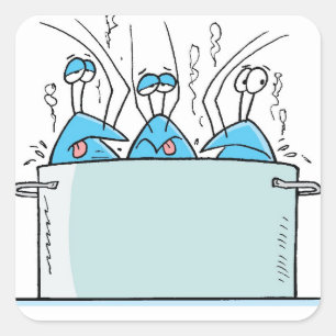 Bob Der Krautarpfropf Quadratischer Aufkleber