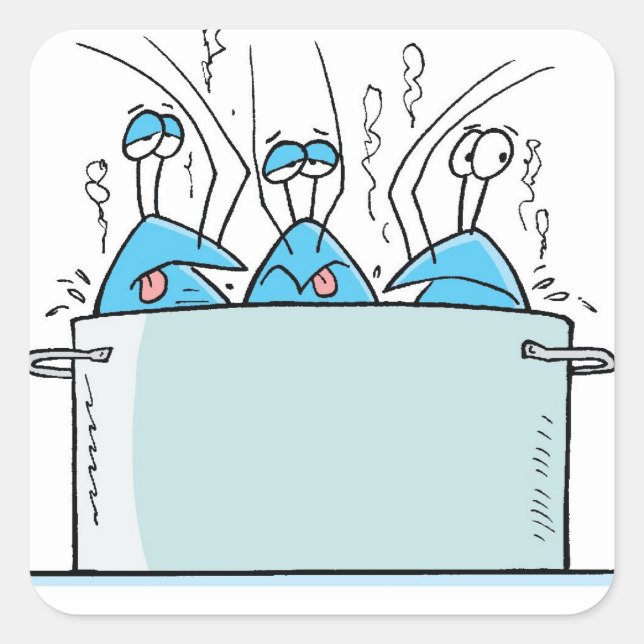 Bob Der Krautarpfropf Quadratischer Aufkleber (Vorderseite)