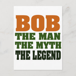 Bob - der Mann, der Mythos, die Legende Postkarte