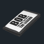 Bob der Mann der Mythos die Legende Tri-fold Geldbeutel<br><div class="desc"></div>