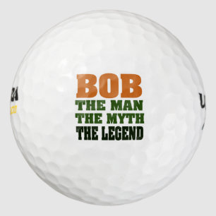 Bob des Menschen, des Mythos, der Legende Golfball