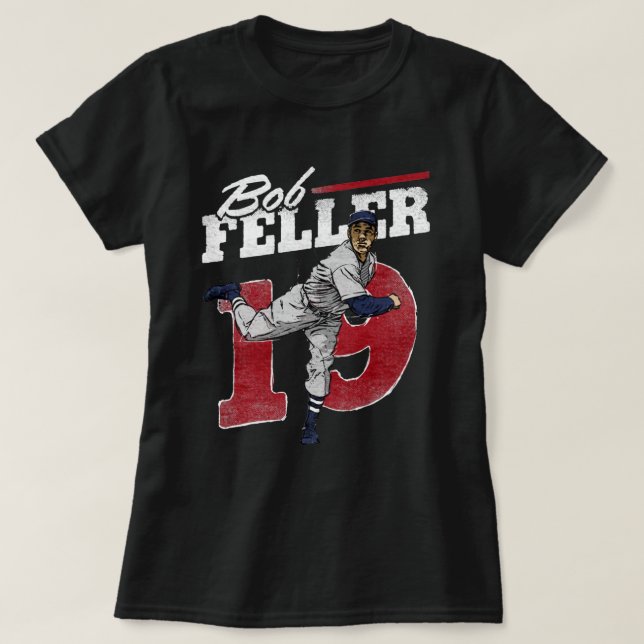 Bob Feller Retro T-Shirt (Design vorne)
