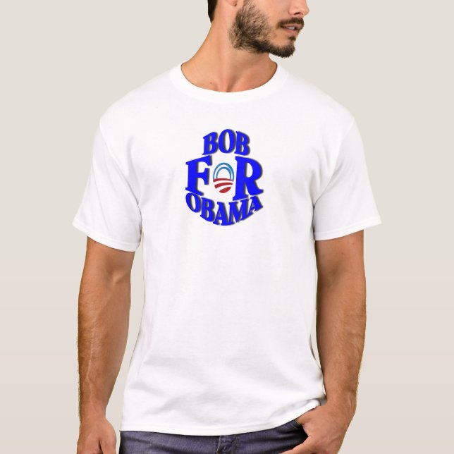 BOB FÜR OBAMA T-Shirt (Vorderseite)