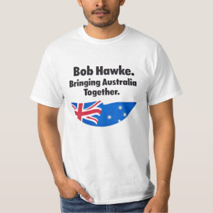 Bob Hawke: T-Shirt Australiens zusammen holen