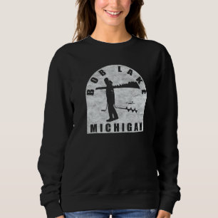 Bob Lake Ice Fischen Sweatshirt