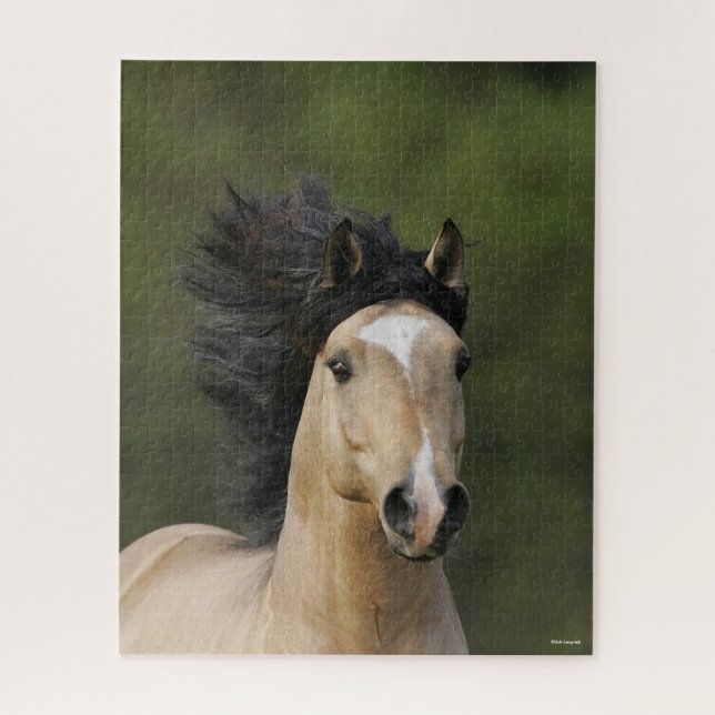 Bob Langrish | Buckskin Welsh Pony Headshot Puzzle (Vertikal)