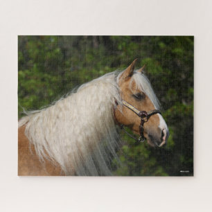 Bob Langrish Palomino Quarter Horse Headshot Puzzle