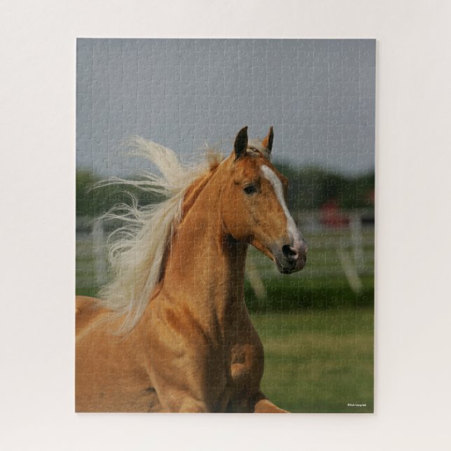 Bob Langrish | Palomino Tennesee Walker Headshot Puzzle (Vertikal)