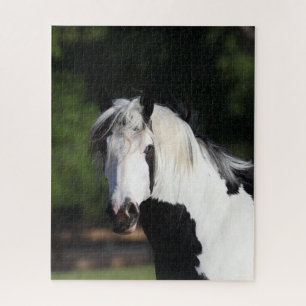 Bob Langrish Sinti und Roma Vanner Horse Headsho Puzzle