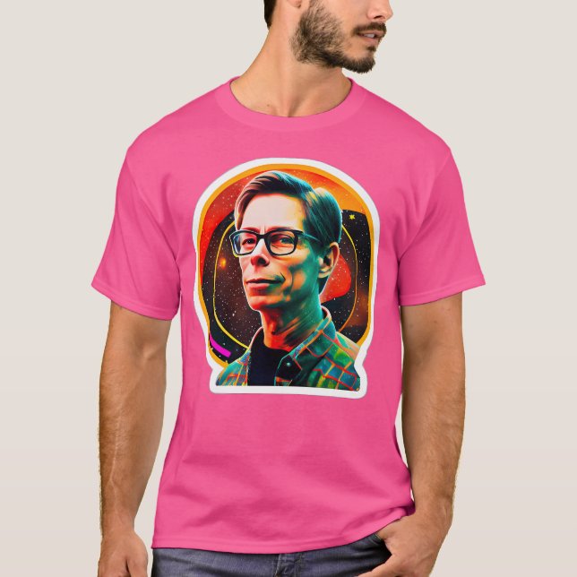 Bob Lazar Illustration T-Shirt (Vorderseite)