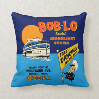 Bob-Lo spezielle Mondschein-Kreuzfahrt-Retro Kissen