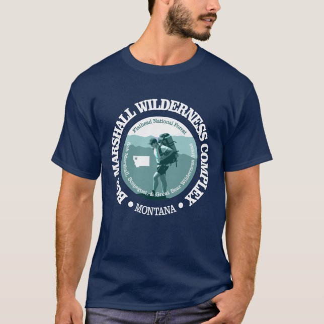 Bob Marshall Wilderness Complex (T) T-Shirt (Vorderseite)