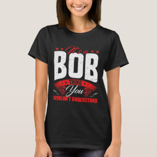 Bob Name Personalisierter Geburtstag Lustig Weihna T-Shirt