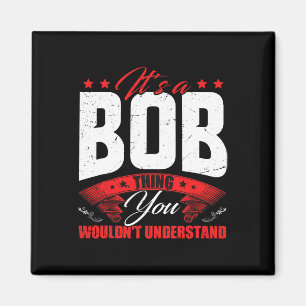 Bob Name Personalisierter Geburtstag Spaß Weihnach Magnet