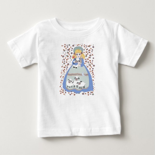 Bob Peep Tutu Baby T-shirt (Vorderseite)