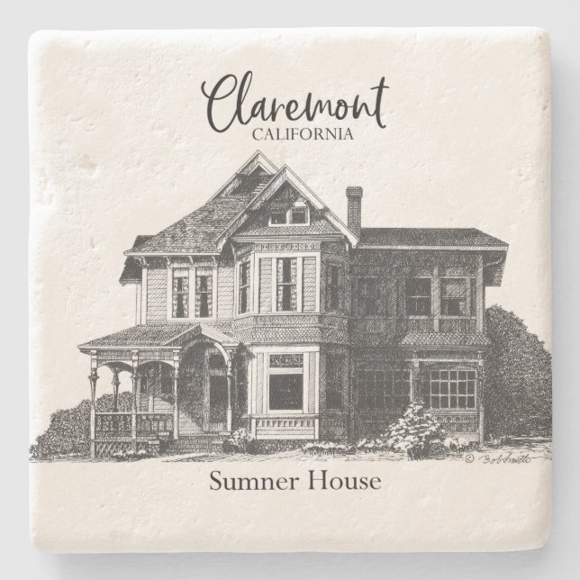 Bob Smith Claremont Collection - Stone Untersetzer (Vorderseite)